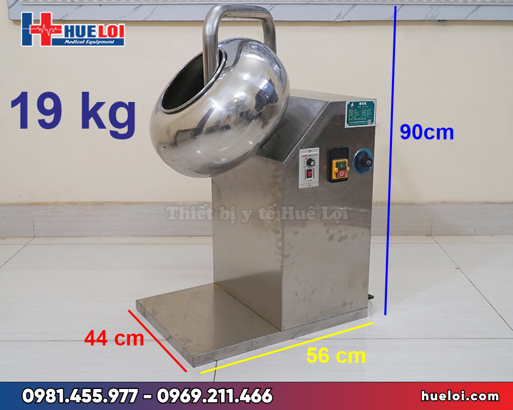 Máy bao viên hoàn BY-400/600/800/1000 – nồi bao áo, tạo viên và đánh bóng thuốc hoàn